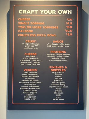 Menu photo 1 Lit Pizza - Covington Covington, LA