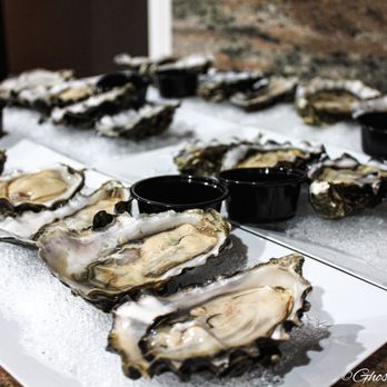 Ghost Kitchen Crew - Fresh oysters with a green apple and shallot mignonette - Caterers Near Me