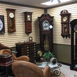 The Clock Shop - Come by our showroom and view all of the beautiful clocks we have to offer! (281) 259-8338.
