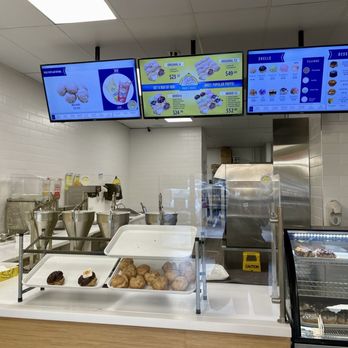 Beard Papa’s - Menu Board/ Puff Prep Area - Bakeries Near Me - Clovis, California Beard Papa’s - Menu Board/ Puff Prep Area - Bakeries Near Me - Clovis, California