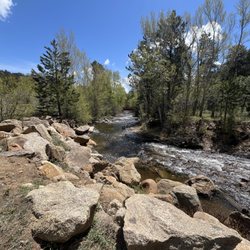 Bear Creek Two - Notable Vacation Rentals - Our backyard includes this beautiful bend in the Fall River!