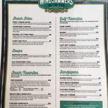 Windjammers on the Pier - Seafood Near Me - Navarre, Florida Windjammers on the Pier - Seafood Near Me - Navarre, Florida