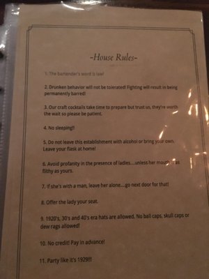 Menu photo 2 18th Amendment Columbus, GA