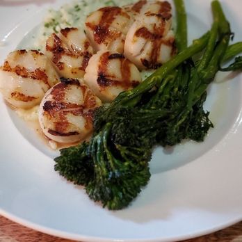 Seasons 52 - Caramelized Grilled Sea Scallops - Seafood Near Me - Birmingham, Alabama Seasons 52 - Caramelized Grilled Sea Scallops - Seafood Near Me - Birmingham, Alabama