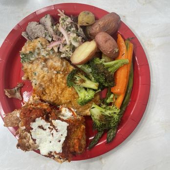 Chefdlocs - My plate got a bit messy, I wanted a little bit of everything. So yum! - Personal Chefs Near Me