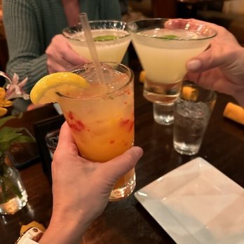 Back Bistro - Mocktail and ivory linens - New American Near Me - Folsom, California