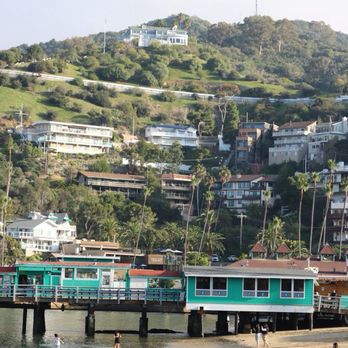 Bluewater Grill - View from deck seating - Seafood Near Me - Avalon, California Bluewater Grill - View from deck seating - Seafood Near Me - Avalon, California