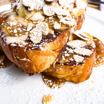 Trust - Bananas Foster French Toast y'all! - New American Near Me - San Diego, California Trust - Bananas Foster French Toast y'all! - New American Near Me - San Diego, California
