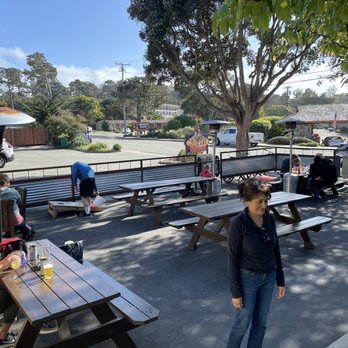 Lucy's on Lighthouse - Outdoor seating. - Hot Dogs Near Me - Pacific Grove, California Lucy's on Lighthouse - Outdoor seating. - Hot Dogs Near Me - Pacific Grove, California