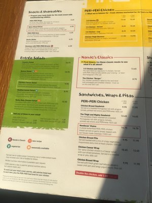 Menu photo 4 Nando's Peri-Peri Baltimore, MD