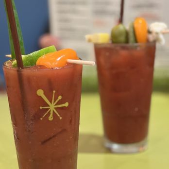 Snooze, an A.M. Eatery - Thai Bloody Mary and Bloody Bloody - Breakfast & Brunch Near Me - Orange, California Snooze, an A.M. Eatery - Thai Bloody Mary and Bloody Bloody - Breakfast & Brunch Near Me - Orange, California