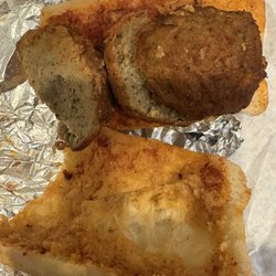 Euro Mart - Literally no sauce on a meatball sub. This was the second time, never again