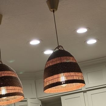 JC Alameda Electrician Services - Similar Rattan light to what we had in our living room - Electricians Near Me