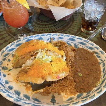 Lupe Tortilla Mexican Restaurant - Puffy Taco Plate - Tex-Mex Near Me - Fort Worth, Texas Lupe Tortilla Mexican Restaurant - Puffy Taco Plate - Tex-Mex Near Me - Fort Worth, Texas