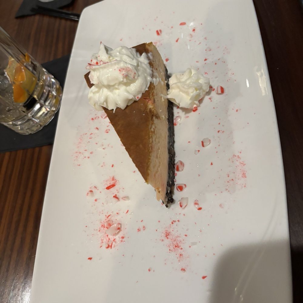 At The Rooftop - Peppermint cheesecake - Cocktail Bars Near Me - Canton, Connecticut