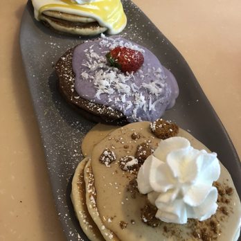 My Cafe - Flight of Pancakes - Breakfast & Brunch Near Me - Kapolei, Hawaii My Cafe - Flight of Pancakes - Breakfast & Brunch Near Me - Kapolei, Hawaii