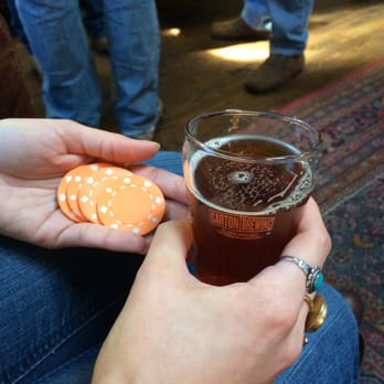 Carton Brewing - Poker chips for the tasting - Breweries Near Me - Atlantic Highlands, New Jersey Carton Brewing - Poker chips for the tasting - Breweries Near Me - Atlantic Highlands, New Jersey