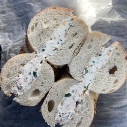 The Bagel Box - Everything Bagel with Bacon Cheddar Jalapeño CC