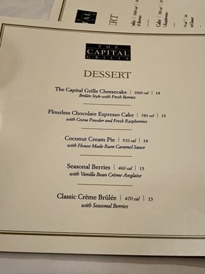 Menu photo 8 The Capital Grille New York, NY Menu photo 8 The Capital Grille New York, NY