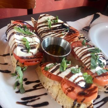 Double Mountain - Caprese bread - Breweries Near Me - Hood River, Oregon Double Mountain - Caprese bread - Breweries Near Me - Hood River, Oregon