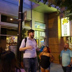 Learning more neighborhood history.