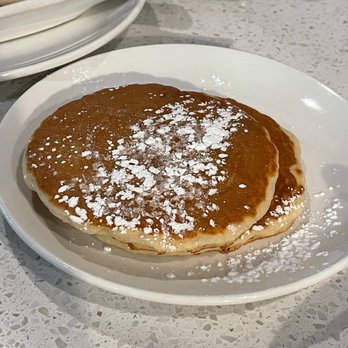 Scrambler Cafe Dallas - 3-11-2023 - Pancakes (served with Garden scrambler) - Breakfast & Brunch Near Me - Dallas, Texas Scrambler Cafe Dallas - 3-11-2023 - Pancakes (served with Garden scrambler) - Breakfast & Brunch Near Me - Dallas, Texas