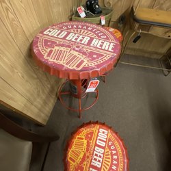 R.A. Ahner Furniture & Appliances - 6/19/20 bar stools and bar table- one on a kind.