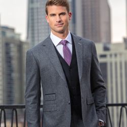 BALANI Custom Suits Philadelphia - BALANI Custom Clothiers Custom Gray Suit and Vest