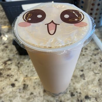 Peony - Thai milk tea with boba. It's more orange than the photo shows. - Coffee & Tea Near Me - Las Vegas, Nevada Peony - Thai milk tea with boba. It's more orange than the photo shows. - Coffee & Tea Near Me - Las Vegas, Nevada