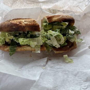 Market On! Main - Chicken cutlet with Caesar salad within - Sandwiches Near Me - East Greenwich, Rhode Island