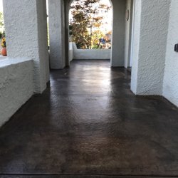 Clingan & Son Outdoors - Concrete Staining