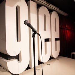The Glee Club - The iconic Glee Club Stage, with microphone