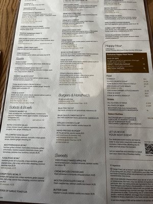 Menu photo 8 JOEY Aventura Miami, FL