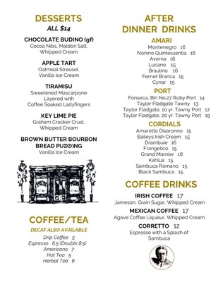 Menu photo 4 Pete's Tavern New York, NY