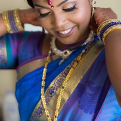 Merisakhi Creations - Thanks Kanchan for the gorgeous hair and make-up for my wedding.
