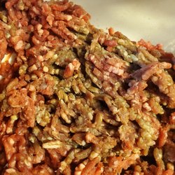 Super C - When opened it looks like they mixed old meat that was supposed to be freshly packaged that day its absolutely disgusting