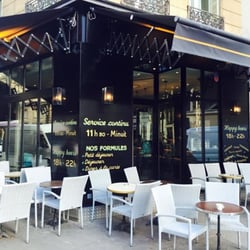 Terrasse du café