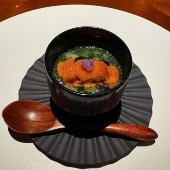 Addison - shellfish chawanmushi - New American Near Me - San Diego, California Addison - shellfish chawanmushi - New American Near Me - San Diego, California