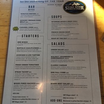 Snake River Brewing - Brewpubs Near Me - Jackson, Wyoming
