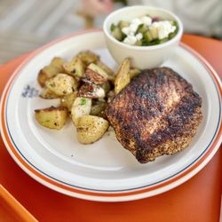 War Eagle Supper Club - Red Snapper with Lemon Potatoes