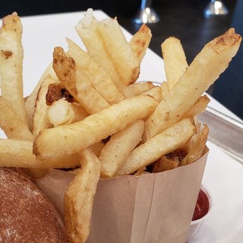 Burger Lounge - Twice-cooked Belgian style fries are really good! - Burgers Near Me - Costa Mesa, California Burger Lounge - Twice-cooked Belgian style fries are really good! - Burgers Near Me - Costa Mesa, California