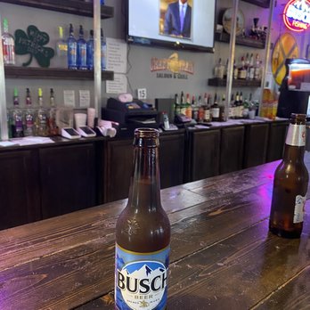 Crazy Train Saloon & Grill - a bottle of busch beer - New American Near Me - Waterloo, Illinois Crazy Train Saloon & Grill - a bottle of busch beer - New American Near Me - Waterloo, Illinois