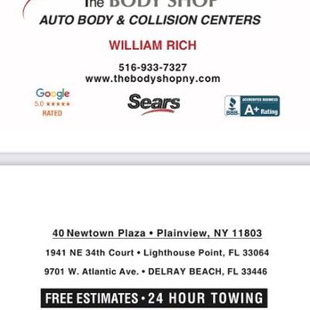 The Body Shop - Body Shops Near Me - Plainview, New York The Body Shop - Body Shops Near Me - Plainview, New York