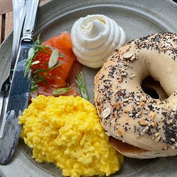The Dutch - Smoked Salmon & Everything Bagel - American Near Me - New York, New York The Dutch - Smoked Salmon & Everything Bagel - American Near Me - New York, New York
