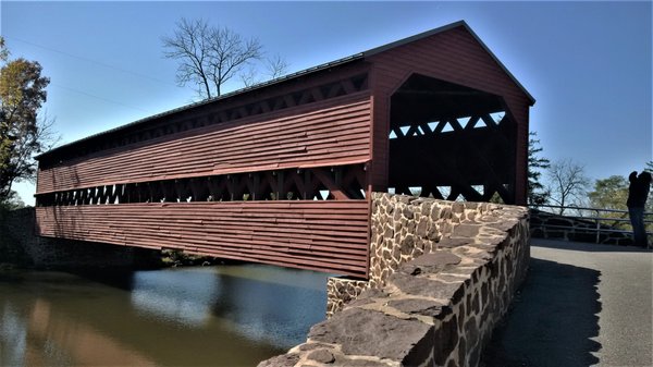 Historic Sachs Covered Bridge by null