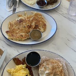 Swedish meatballs, German sausage pancakes and Austrian berry french toast Swedish meatballs, German sausage pancakes and Austrian berry french toast