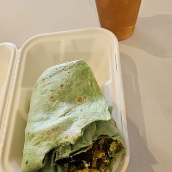 Hummus Republic - Spinach wrap - Mediterranean Near Me - Visalia, California Hummus Republic - Spinach wrap - Mediterranean Near Me - Visalia, California