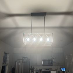 JSC Electric - Light fixture above kitchen table