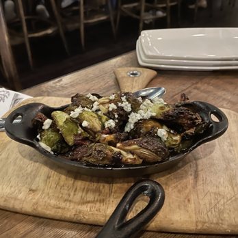 Trident Galley & Raw Bar - Hingham - Balsamic flavored Brussels sprouts - Tapas/Small Plates Near Me - Hingham, Massachusetts