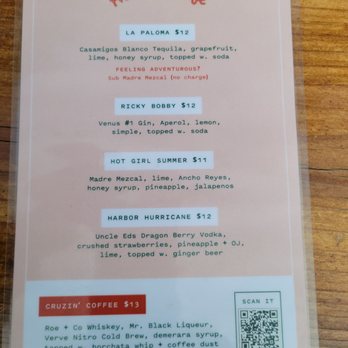 Harbor Cafe - Cocktail menu - American Near Me - Santa Cruz, California Harbor Cafe - Cocktail menu - American Near Me - Santa Cruz, California
